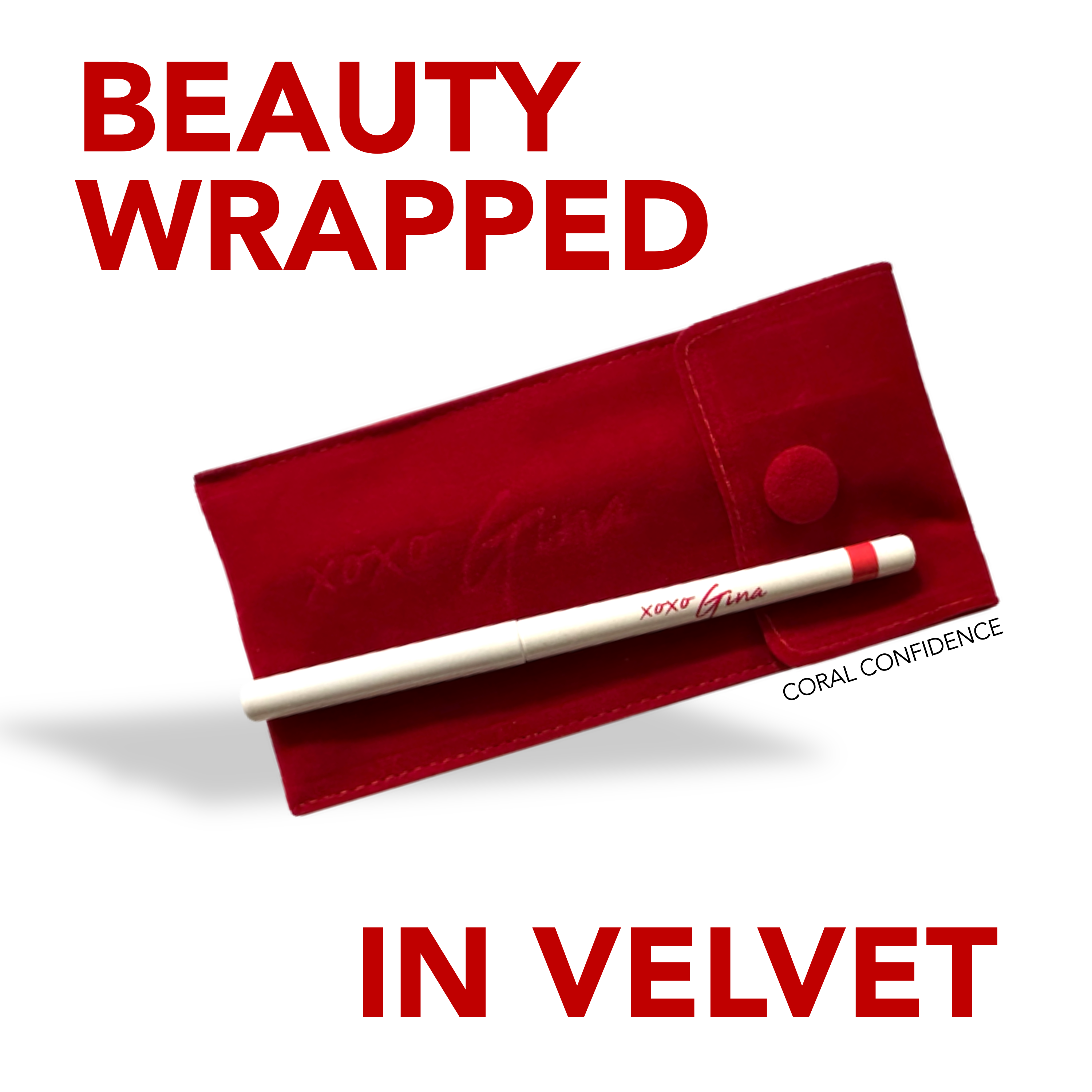 LUXELINE LIP LINER PEN - CORAL CONFIDENCE - Image 3