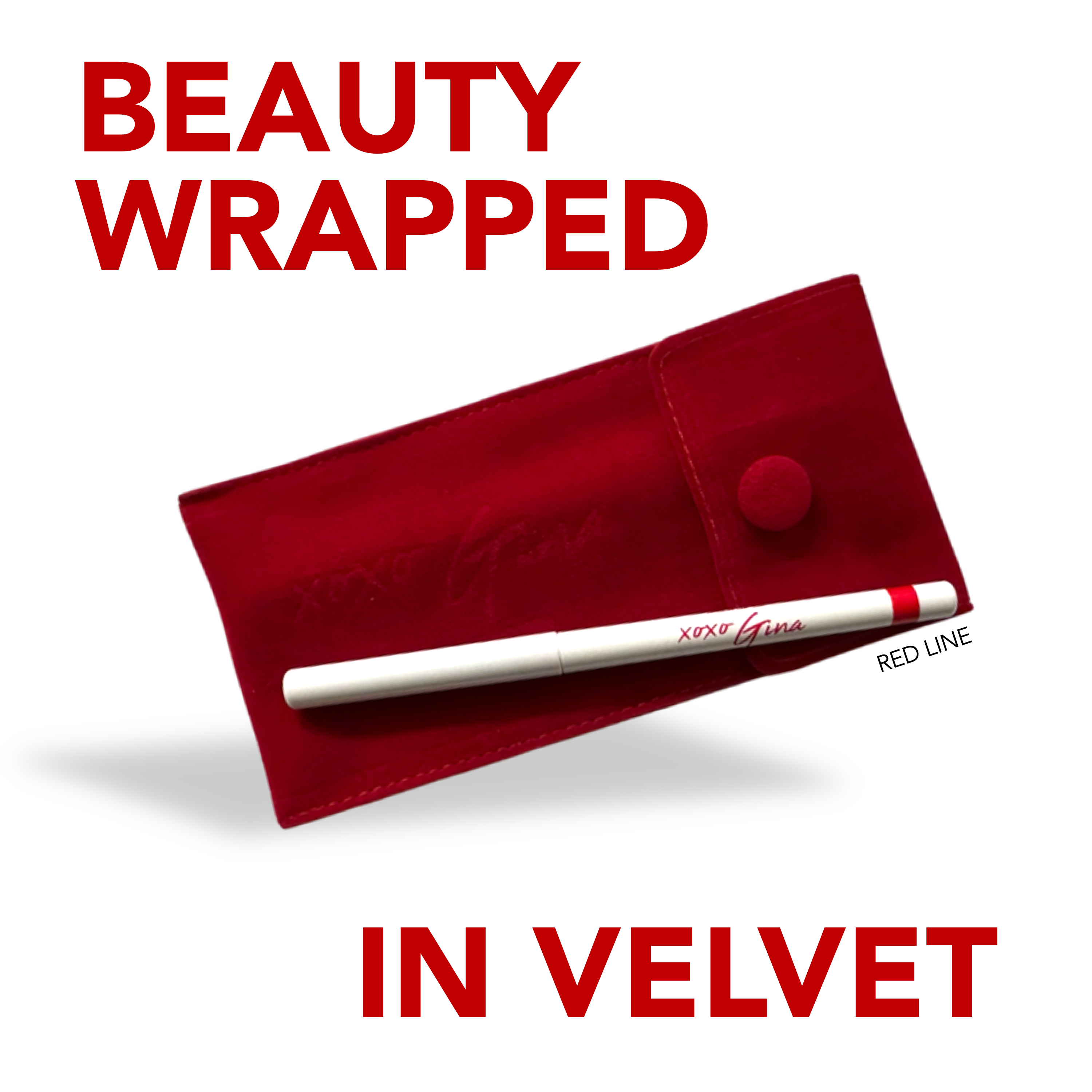 LUXELINE LIP LINER PEN - RED LINE - Image 4