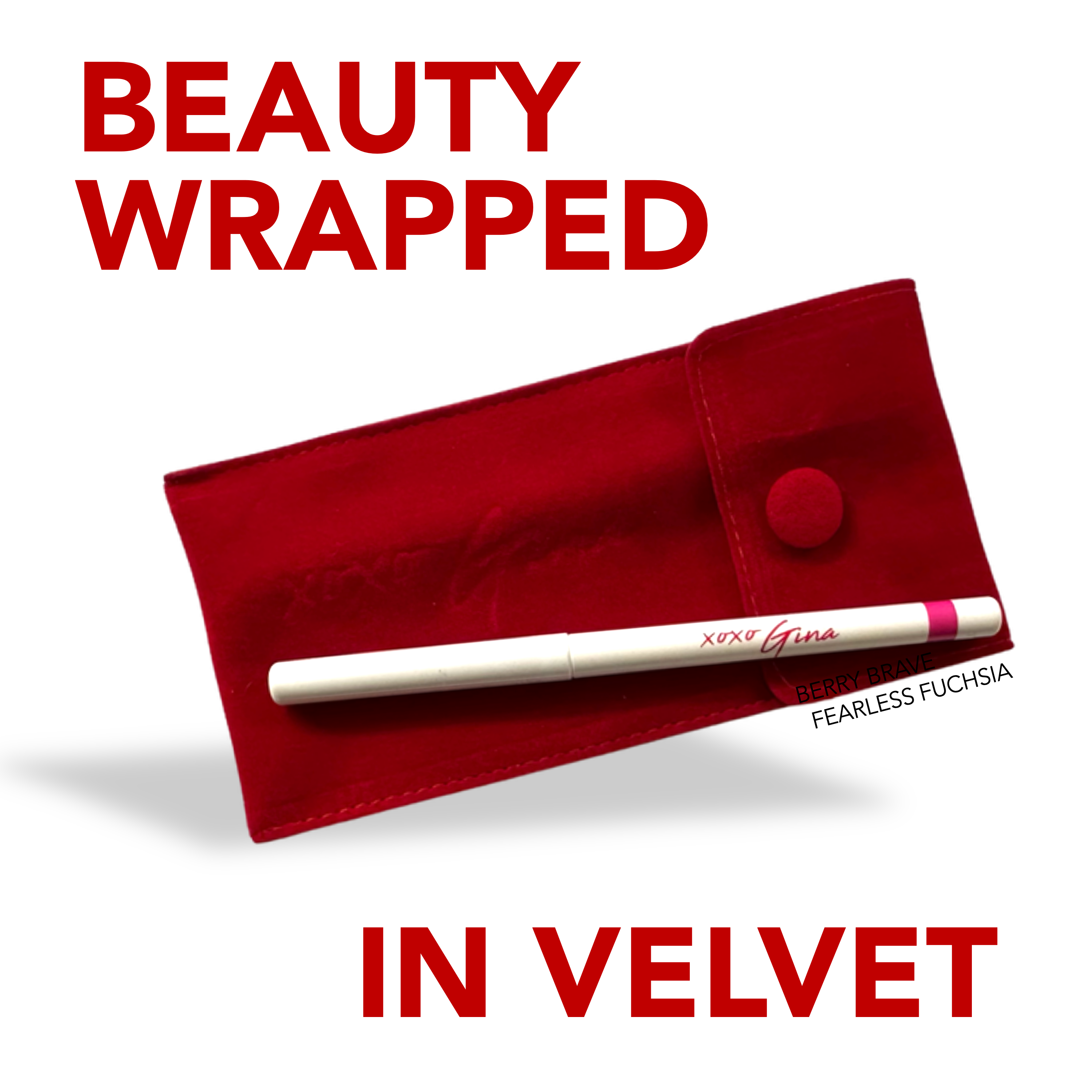 LUXELINE LIP LINER PEN - FEARLESS FUCHSIA - Image 4